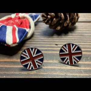 Gallant and Beau Union Jack cufflinks NWOT